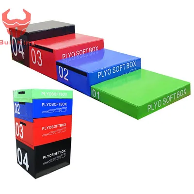 Factory Direct Made Gym Equipments Soft Plyo Jump Box Sets