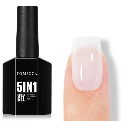 Private Label UV LED Soak Off Hard Build Gel for Nail Extension 15ml Bottle Professional Builder Gel for Weak Nails Wholesale