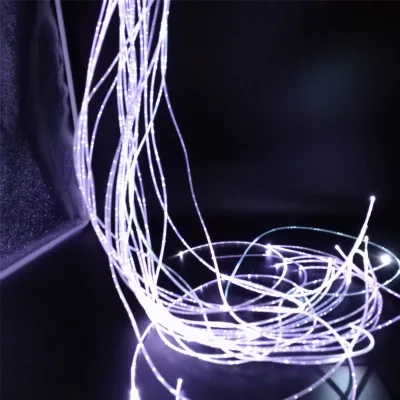 Multi-strand Sparkle End Glow Fiber, Chandelier Optical Fibers