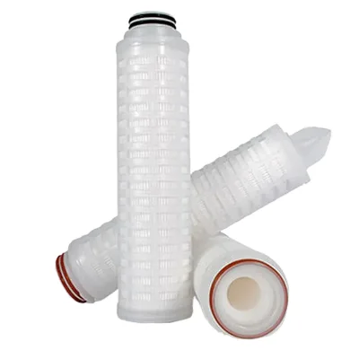 High Flow PP PES PTFE PVDF GF Nylon Membrane Pleated Filter Cartridge Industrial Water Oil Gas Liquid Filtration Systems 1 Year