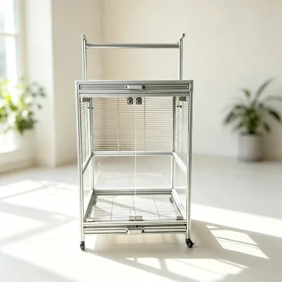Custom Macaw Parakeets Parrot Cage Jaulas Para Pajaros Canary Aviary Bird Breeding Cage Metal Wire Large Bird Cages