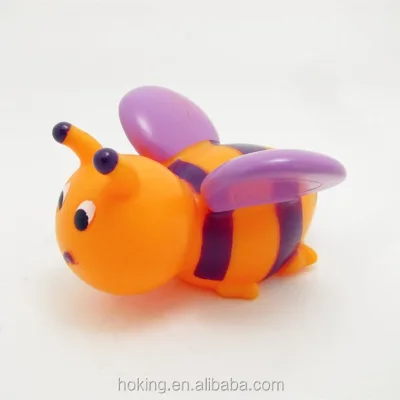 Hoking Animal Bee Bath Toy for Kids-Plastic PVC Squeeze Sound Bath Toy