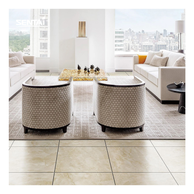 Floor Suitable for Various Fields Soundproof Great Foot Feeling Indoor Floor Wood Stone Effect Pattern Spc Flooring