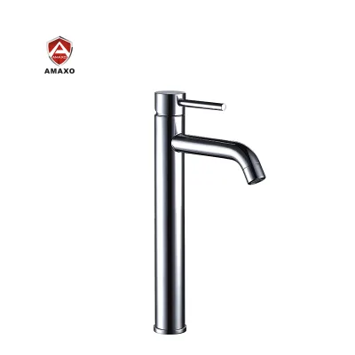 Short Basin Mixer Brushed Vintage Antique Brass Short Basin Mixer