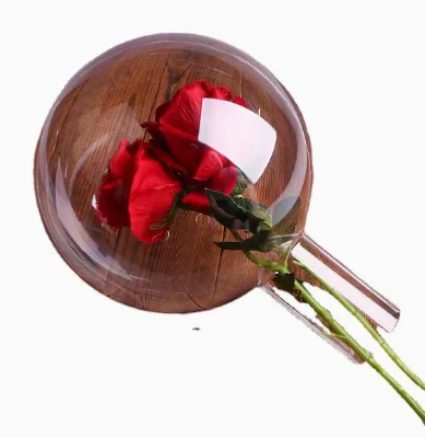 High-transparency Plastic Ball, clear Ball, Acrylic Bubble Ball, Peace apple Packaging Box, Gift, Fresh Flower Bouquet