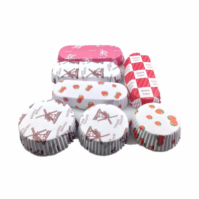 PET Coated Cake Cup Cupcake Paper Baking Cups