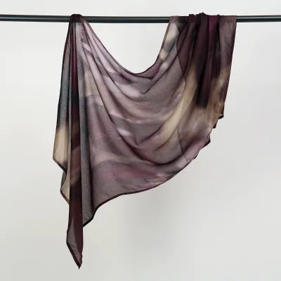 Hot Sale Muslim Malaysian Women’S Print Hijab Shawl In Multiple Styles Luxury Viscose Printed Model Hijab