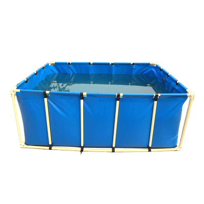 Aquaculture Equipment PVC Fish Pond Collapsible Rectangular Fish Tank for Fish Farming