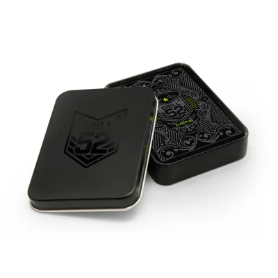 Playing Cards Storage Metal Tin Can Poker Packing Metal Tin Box Custom Brand