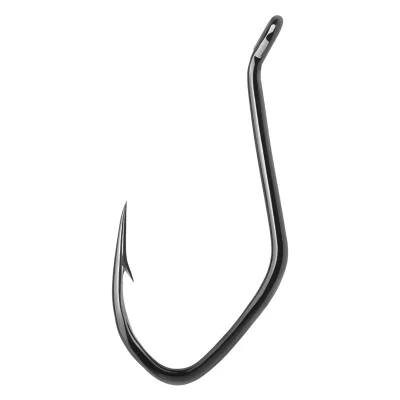 For High Carbon Steel Offset Catfish Hook for Bass & Shrimp River Use Fly Ice Trolling Fishing Sizes 10#-10/0