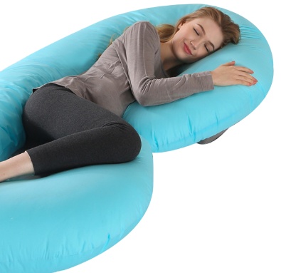 Soft U Nursing Full Body Pillow for Sleeping Pregnant Women Pregnancy Pillow