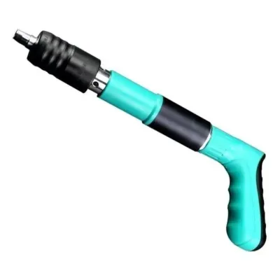 Concrete Nail Gun Kits with 60/120/200 Nails 5 Speed Adjustable Manual Steel Nail Gun Wall Fastening Power Tools Slotting Device