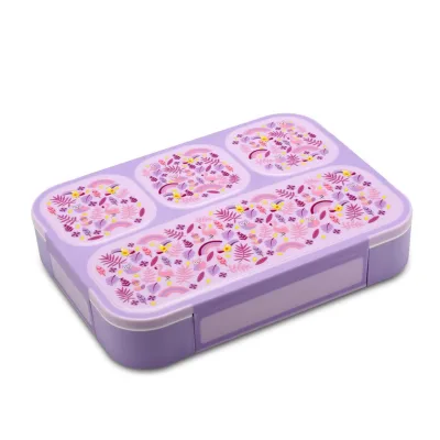 Eco-Friendly Japanese Bento Box Kids' Lunch Tiffin with Compartments and Lid Optional for School Outdoor Adventures