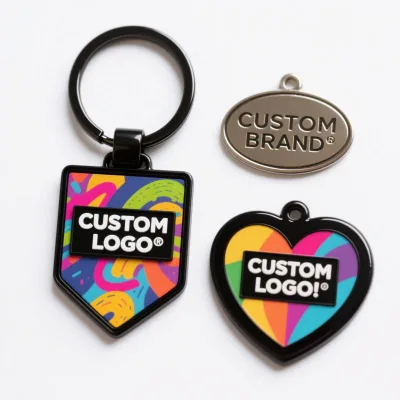 Promotionwholesale Custom Promotional Tourist Souvenir Keyholder Opener Metal Key Ring Bottle Opener Heart Water Key Ring