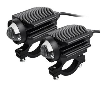 Motorcycle Dual Led Projector Headlight With 2 Inch Portable Led Motorcycle Headlight