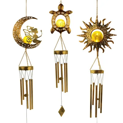 High Quality Metal Wind Chimes Angel Music Wind Chimes Window Decorations Waterproof Iron Classical Wind Chimes