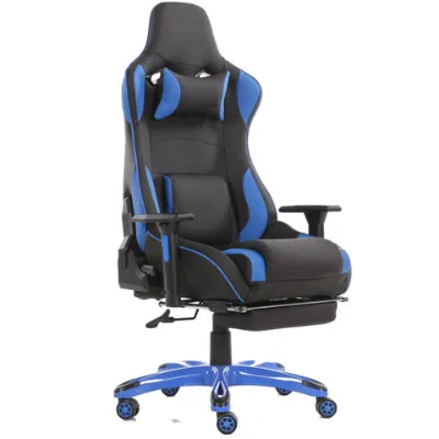 High quality gaming chair racing with footrest