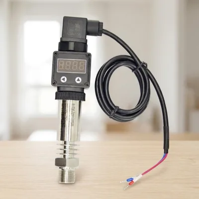 Industrial Water/Gas/Oil Pressure Transmitter SS304/SS316L Material IP65 Rated Universal 4-20mA Output