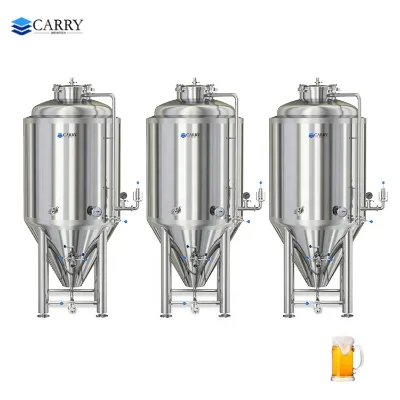 Hot Selling 100L Stainless Steel Homebrew All-in-one Beer Machine Household Brewing Equipment Small Fermentation Tank
