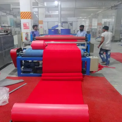 New Twin-Screw PVC Carpet Extrusion Production Line for Home Use Industries
