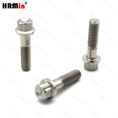 HRMin 10.9 Grade Titanium Bolt Titanium Screws M8*32mm for Racing Car