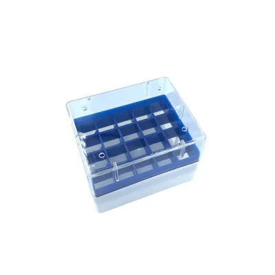 Freezing Box 81 Wells (20/25/50) PC Material Cryoial for 1.8ml Tubes OEM/ODM/OBM Customizable Made in China