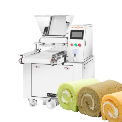 Atlas Star Commercial Multifunctional Cake Filling Machine Stainless Steel Electric Touchscreen Control Bakery Equipment