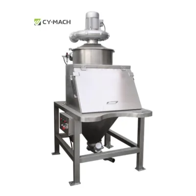 Food Powder Screening Dust Free Feeding Conveyor Bag Dump Dumping Station