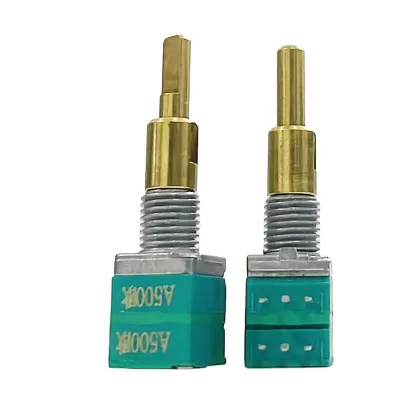 F-092 Series 9mm 10K 50k 100k Potentiometer Dual Concentric Shaft Rotary Potentiometer