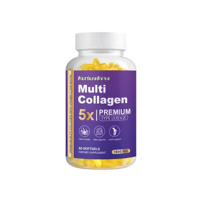 Cross Border Export of Collagen Soft Capsules Improves Skin Composition with High-quality Source Factory Production