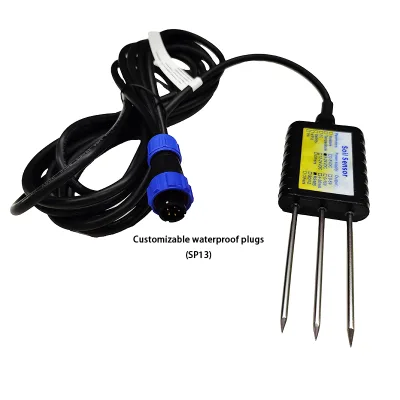 Upgraded RS485 Soil Temperature Sensor Waterproof Digital Soil Monitoring Sensor for Smart Agriculture Irrigation System