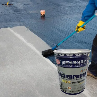 High Elastic Liquid Rubber Waterproof Non-Curing Rubber-Asphalt Waterproof Coating Toilet Waterproof Material
