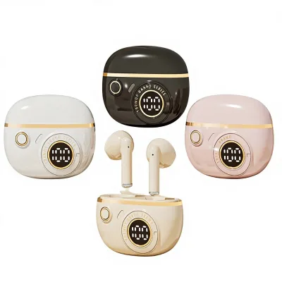 J08C 2026 New Wireless for 5.4 LED Headset Voice Control 10-15 Hours Battery Life Portable Private Model Semi-in-ear