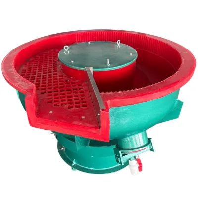 Mass Aluminium Cookware Degreasing Deburring Bowl-type Vibration Deburring Polishing Machine