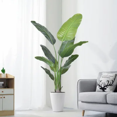 LOWEST PRICE Plantas Artificiales Decoracion Plantas Trees Artificial Indoor Traveller Palm Tree 3ft 4ft 5ft 6ft Artifical Plant