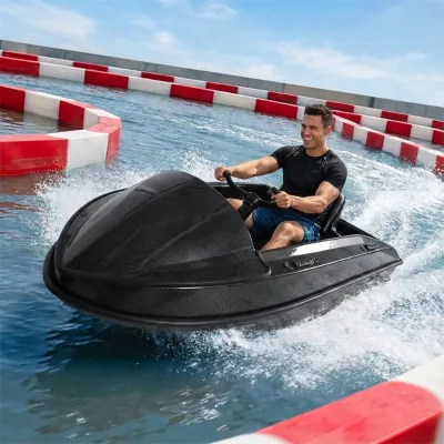 50km/h Electric GO Karting Car Racing Driving Simulator for Adult Sport Yacht Water Sports Equipment Karting Boat Customized