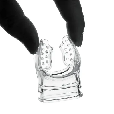 Transparent Scuba Diving Silicone Mouthpiece Comfortable Mouthpiece Replacement Snorkel Mouth Piece Diving Accessories