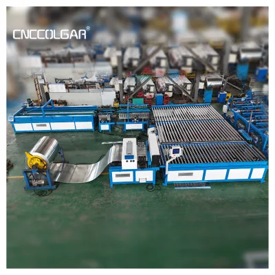 Hot Sale air Duct Making Machine 5 Aluminium Foil Duct Forming Machine