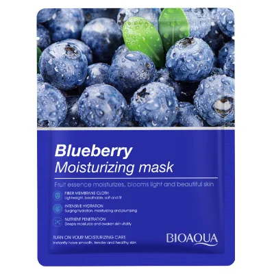 Wholesale Stock Nature Herbal Face Sheet Masks - OEM Vegan Mild Fruit Facial Mask - High Quality Plant Beauty Mask Sheet Cotton