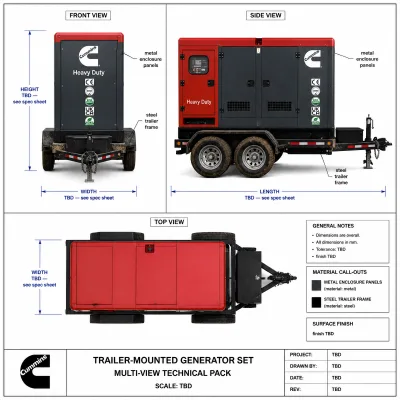 30kva Generator Small Home Use Single or Three Phase 24kw 25kw 30kva diesel Generator Powered by Cummins Japanese-Isuzu Engine