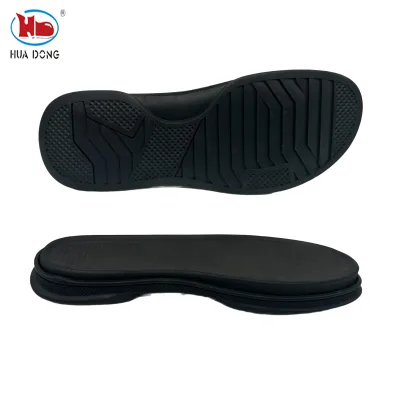 Hot and Cold EVA Insole Rubber Outsole Double Sole for Man