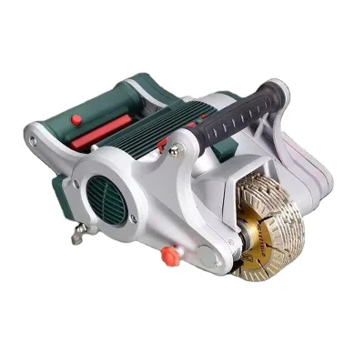 125A Carbon Brush Grooving Machine Handheld Concrete Dust-Free Cutting Wire Groove Concrete Wall Siotting Grooving Machine