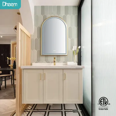 Arch Aluminium Frame Wall Led Mirror