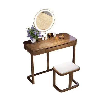 2025 Modern Design High Quality Durable Makeup Table Desk with Spacious Storage Excellent Practical Work Desk for Bedroom