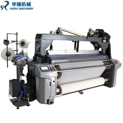 HURUI High Speed 190cm CAM Niupai NPW410 Water Jet Loom Automatic ELO ETU Electronic Control Weaving Machine Manufactured