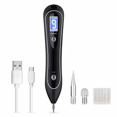 PAKISS Precision Cosmetic Care Tool with Display Screen Replaceable Tips and 5V Charging