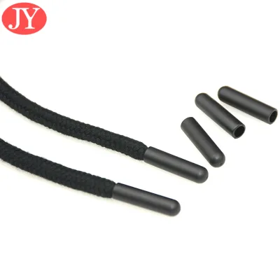 Eco friendly Shoelace Metal Aglet Customized Plated 5mm Metal Aglets for Hoodies Drawcord Aglet Rope