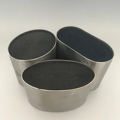 Euro 2,3,4,5,6 Metal Catalytic Converter Metal Catalyst Monolith