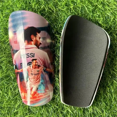 Custom Logo Printing Blank Light Comfortable Small Soccer Shin Guards Sports Mini Shin Pads for Toddler Kids Youth Adults