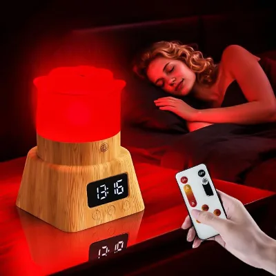 26-inch Best-selling Stepless Dimming 670nm Red Night Light Modern Minimalist Touch/remote Control Bedroom Relaxation Lamp Light